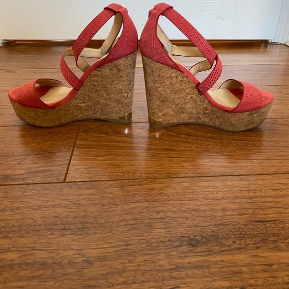 💕 jimmy choo cork wedge sandals - Picture 8 of 10